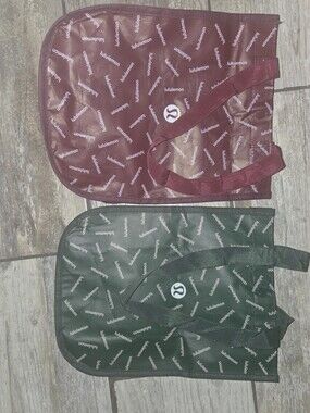 Lululemon athletica reusable tote bag bundle